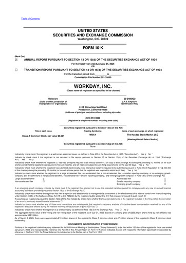 Thumbnail Workday 10-K Annual Report 2026