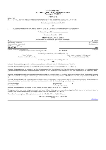 Thumbnail ACRES Commercial Realty 10-K Annual Report 