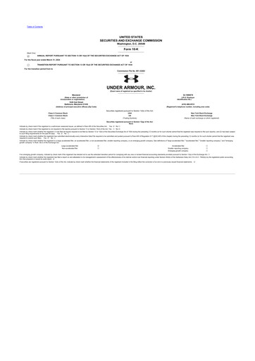 Thumbnail Under Armour
 10-K Annual Report 2024