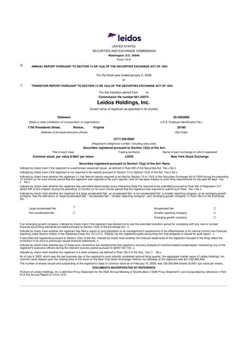 Thumbnail Leidos 10-K Annual Report 2025