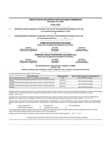 Thumbnail Compass Diversified Holdings 10-Q Quarterly Report FY2024 