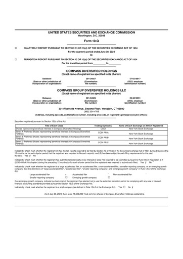 Thumbnail Compass Diversified Holdings 10-Q Quarterly Report FY2024 