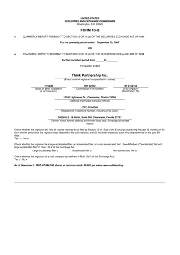 Miniature Inuvo 10-Q Rapport trimestriel  