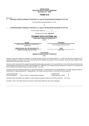 Thumbnail Usio 10-Q Quarterly Report FY 