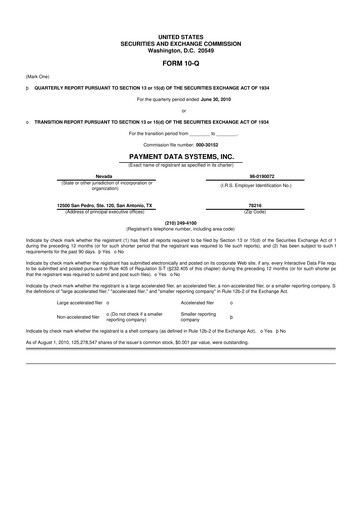 Thumbnail Usio 10-Q Quarterly Report FY 
