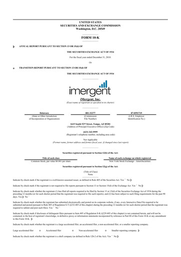 Thumbnail Crexendo 10-K Annual Report 