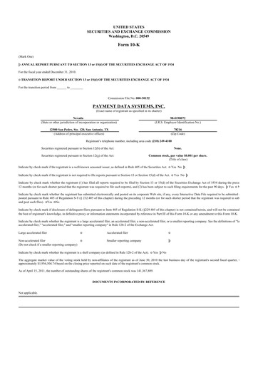 Thumbnail Usio 10-K Annual Report 