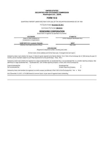 Thumbnail Aytu BioScience
 10-Q Quarterly Report FY2012 