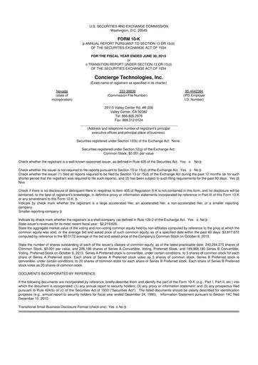 Vorschaubild the Marygold Companies 10-K Jahresbericht 2013