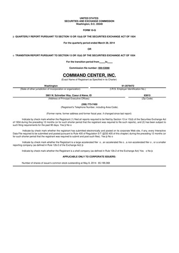 Thumbnail HireQuest 10-Q Quarterly Report FY2014 