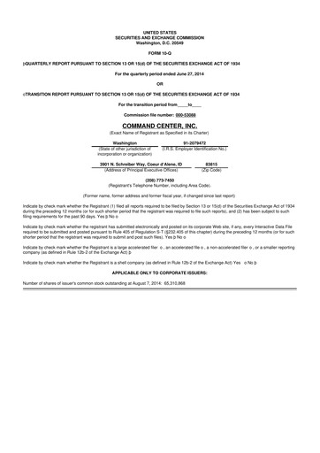 Thumbnail HireQuest 10-Q Quarterly Report FY2014 