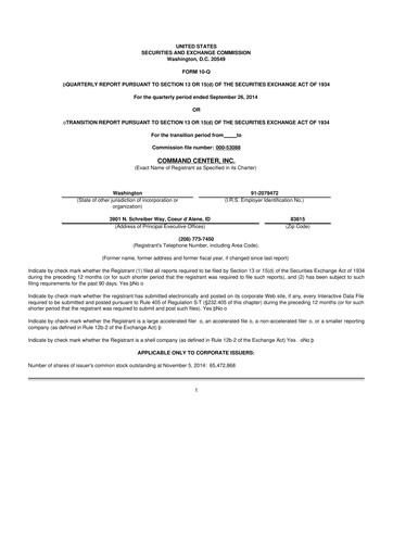 Thumbnail HireQuest 10-Q Quarterly Report FY2014 