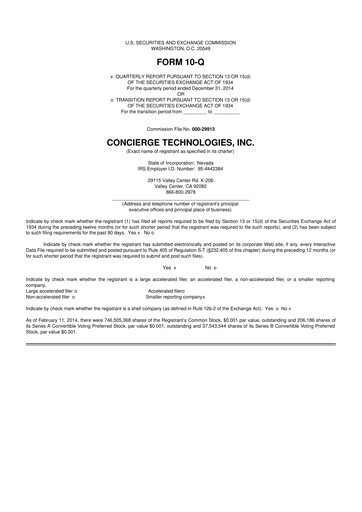 Vorschaubild the Marygold Companies 10-Q Quartalsbericht 2015 