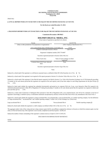 Thumbnail Dolphin Entertainment
 10-K Annual Report 2014