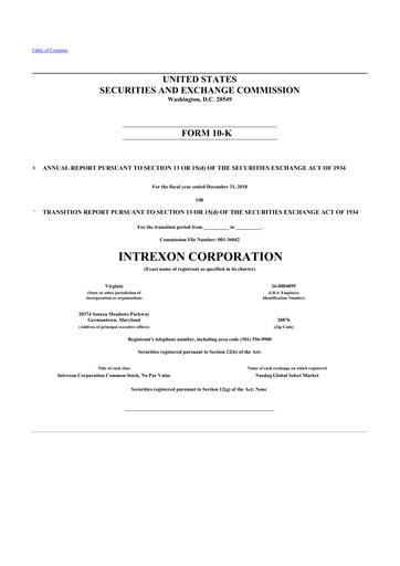 Miniature Precigen 10-K Rapport annuel 2018