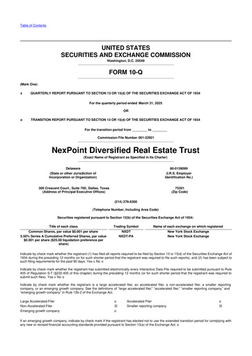 Thumbnail NexPoint Diversified Real Estate Trust 10-Q Quarterly Report FY2025 