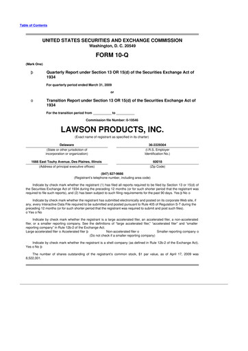 Vorschaubild Distribution Solutions Group 10-Q Quartalsbericht  