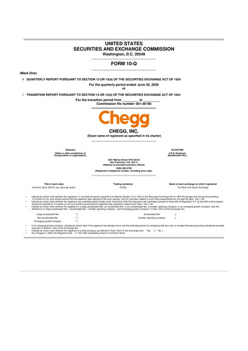 Thumbnail Chegg
 10-Q Quarterly Report FY2026 