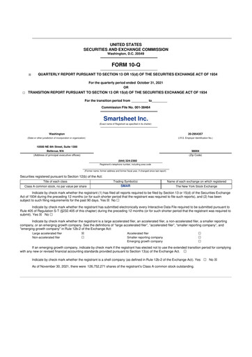 Thumbnail Smartsheet 10-Q Quarterly Report FY2022 