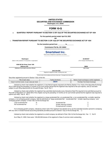 Thumbnail Smartsheet 10-Q Quarterly Report FY2023 