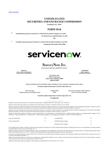 Thumbnail ServiceNow 10-K Annual Report 2023