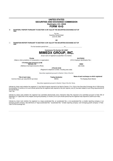 Thumbnail MiMedx Group 10-Q Quarterly Report FY2026 