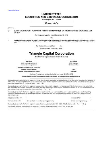 Vorschaubild Barings BDC 10-Q Quartalsbericht  