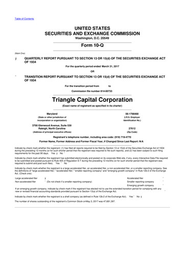 Vorschaubild Barings BDC 10-Q Quartalsbericht  
