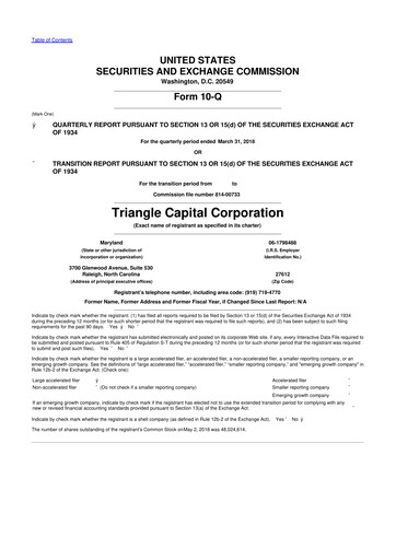 Vorschaubild Barings BDC 10-Q Quartalsbericht  