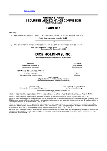 Thumbnail DHI Group 10-K Annual Report 