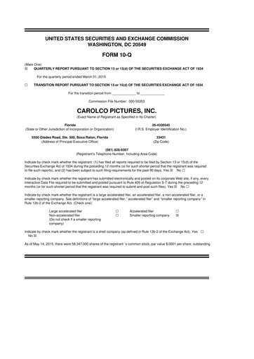 Thumbnail fuboTV 10-Q Quarterly Report FY2015 