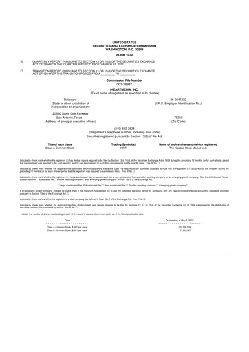 Thumbnail iHeartMedia
 10-Q Quarterly Report FY2022 