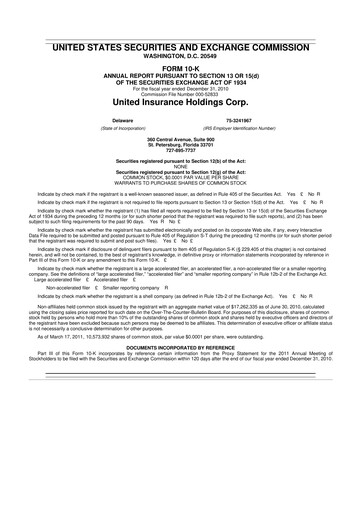 Thumbnail American Coastal Insurance Corporation 10-K Annual Report 