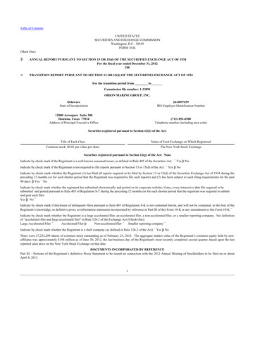 Thumbnail Orion Group Holdings

 10-K Annual Report 2012