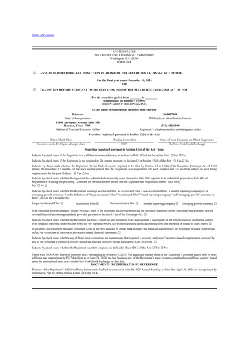 Thumbnail Orion Group Holdings

 10-K Annual Report 2024