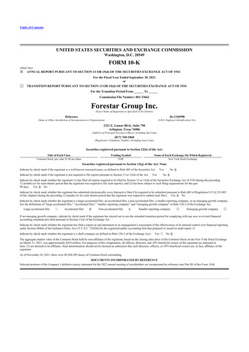 Thumbnail Forestar Group
 10-K Annual Report 2021