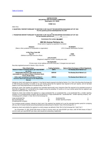 Miniature Buzzfeed 10-Q Rapport trimestriel 2021 