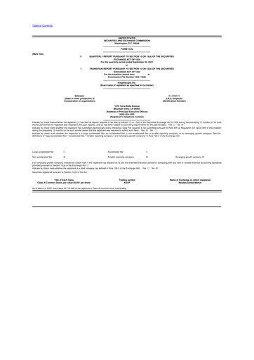 Thumbnail Knightscope 10-Q Quarterly Report FY 