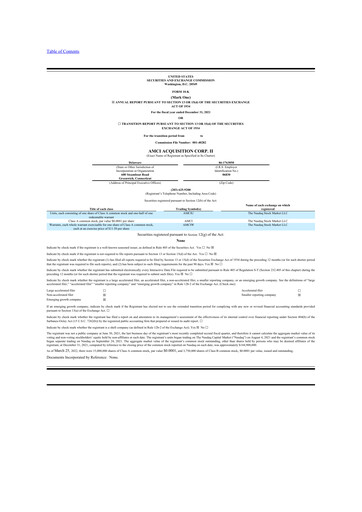 Thumbnail LanzaTech Global 10-K Annual Report 2021