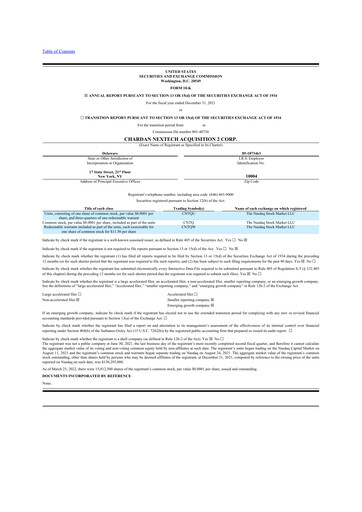 Thumbnail Dragonfly Energy 10-K Annual Report 2021