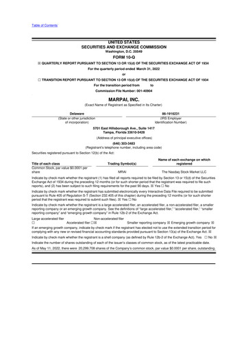 Thumbnail Marpai 10-Q Quarterly Report FY2022 