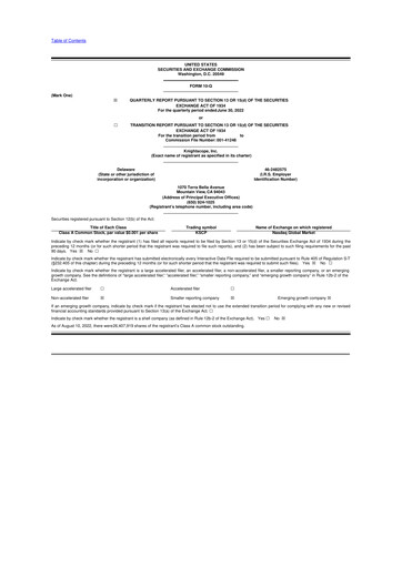 Thumbnail Knightscope 10-Q Quarterly Report FY 