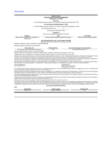Thumbnail T Stamp Inc. (TrustStamp) 10-K Annual Report 2022