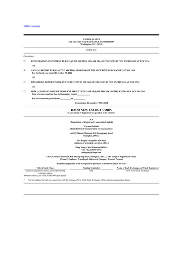 Thumbnail Daqo New Energy 20-F Annual Report 2022