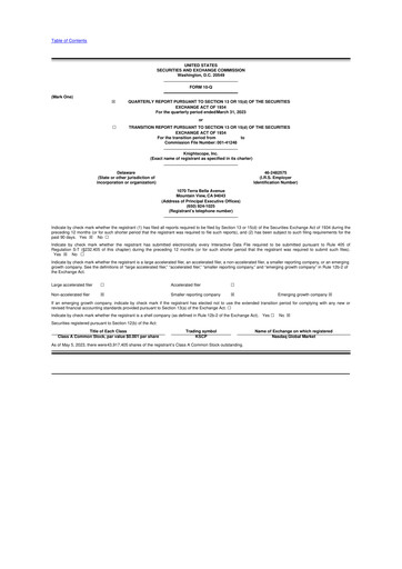 Thumbnail Knightscope 10-Q Quarterly Report FY 