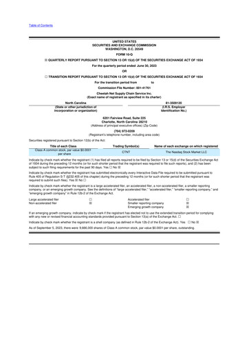 Thumbnail Cheetah Net Supply Chain Service 10-Q Quarterly Report FY2023 