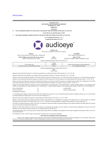Thumbnail AudioEye 10-K Annual Report 2023