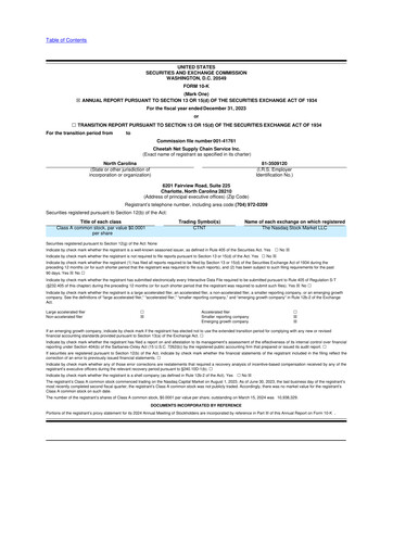Vorschaubild Cheetah Net Supply Chain Service 10-K Jahresbericht 2023