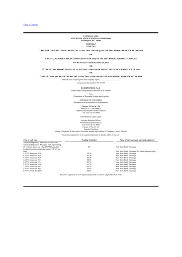 Thumbnail Ecopetrol 20-F Annual Report 2023