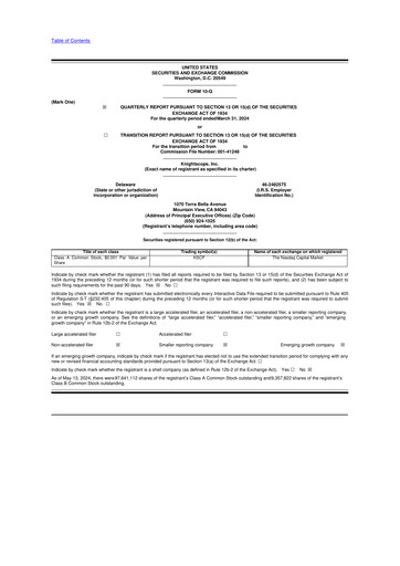 Thumbnail Knightscope 10-Q Quarterly Report FY 